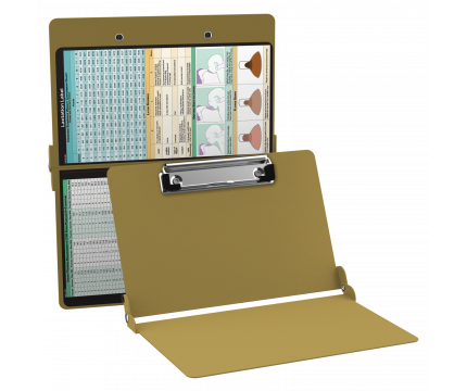 WhiteCoat Clipboard® - Tactical Brown Lactation Consultant Edition